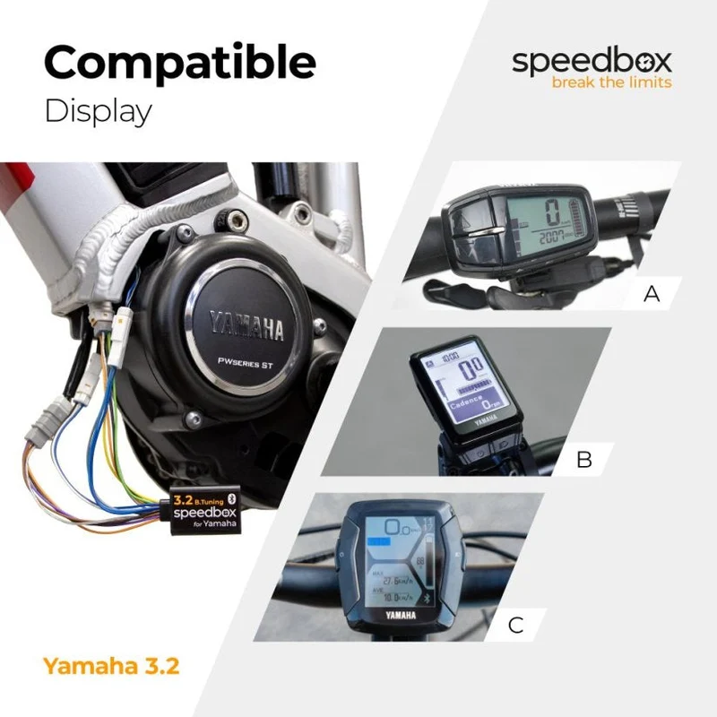 SpeedBox 3.2 B. Tuning for Yamaha PW-SE / PW-X / PW-TE / PW-X2 / PW-ST motors