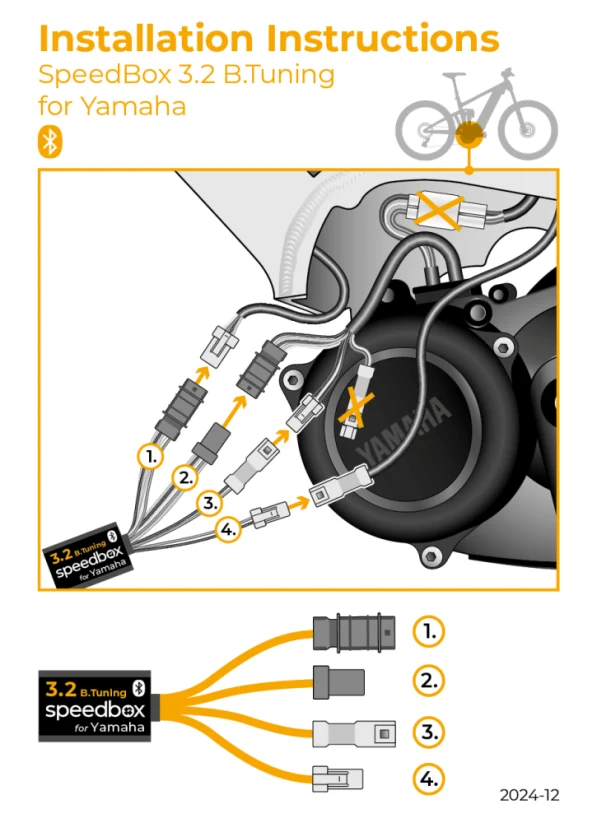 SpeedBox 3.2 B. Tuning for Yamaha PW-SE / PW-X / PW-TE / PW-X2 / PW-ST motors