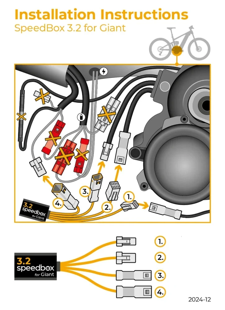 SpeedBox 3.2 for Giant SyncDrive Sport, SyncDrive Core, SyncDrive Life, SyncDrive (2017-2021)