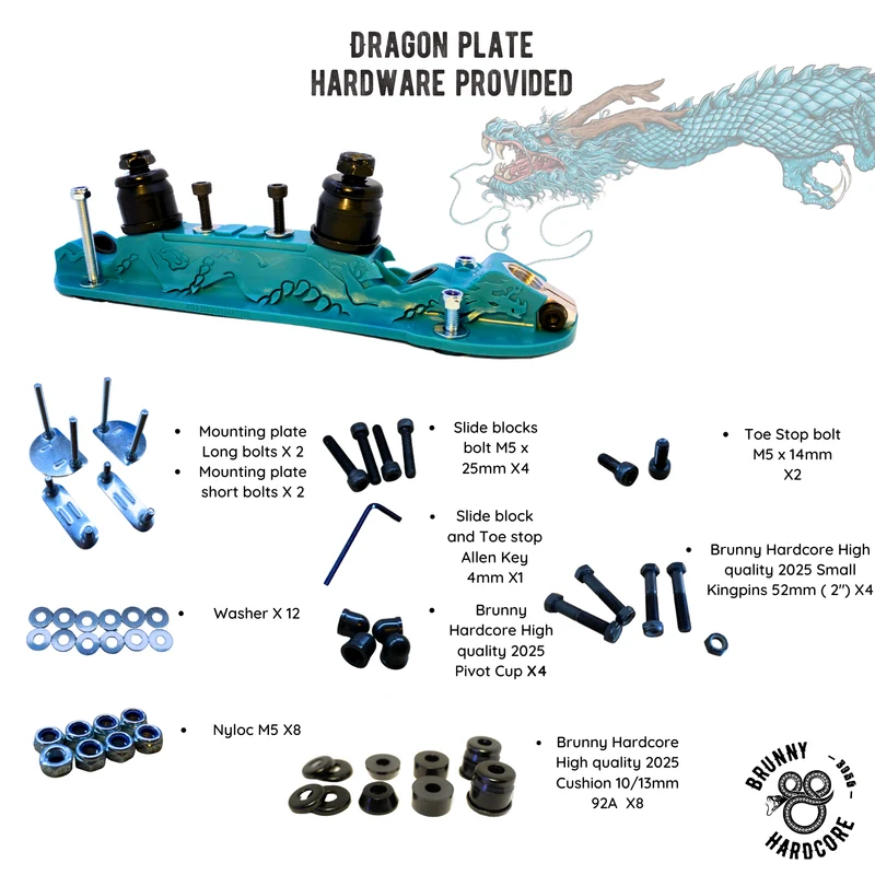 Brunny Dragon Plates