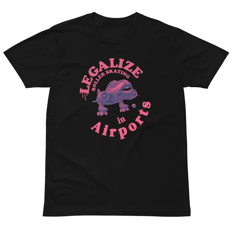 Legalize in Airports Vibrant Tshirt