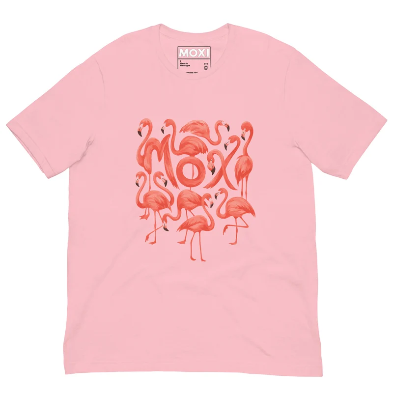 Moxi Flamingo Roller Skate T-Shirt