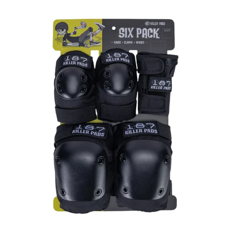 187 Killer Pads Set - Black