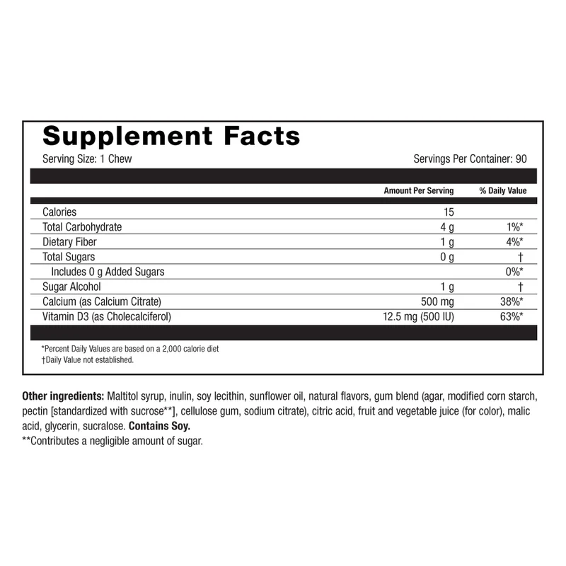 Calcium Soft Chews (90 CT)