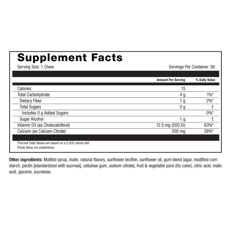 Calcium Soft Chews (90 CT)