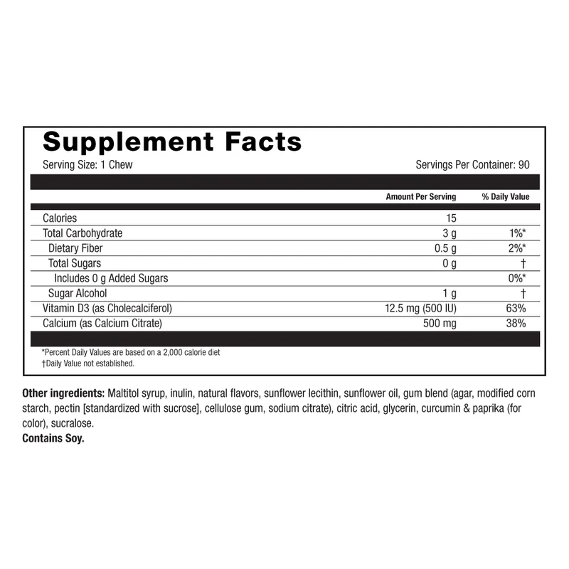 Calcium Soft Chews (90 CT)