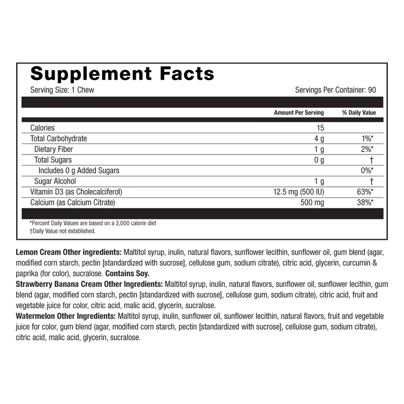 Calcium Soft Chews (90 CT)