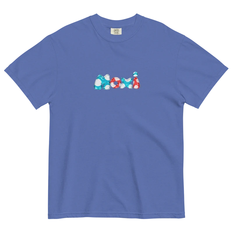 Glass Mushroom Moxi Unisex garment-dyed heavyweight t-shirt