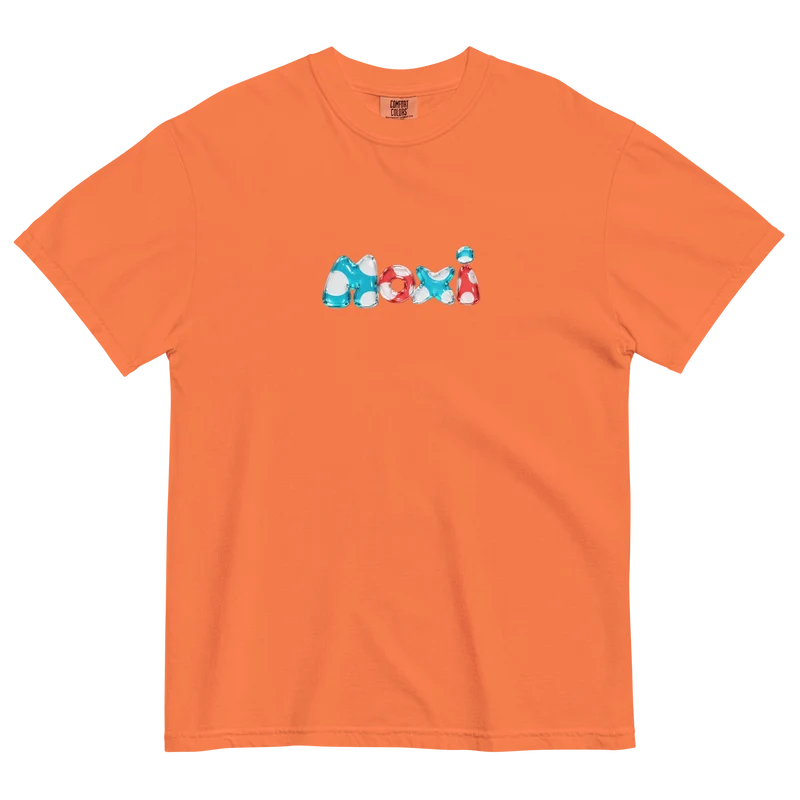 Glass Mushroom Moxi Unisex garment-dyed heavyweight t-shirt