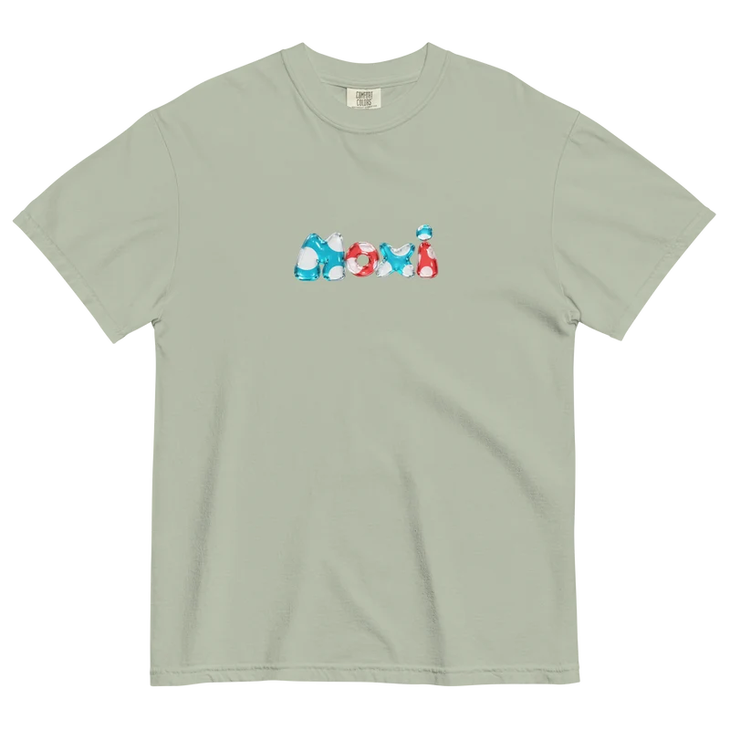 Glass Mushroom Moxi Unisex garment-dyed heavyweight t-shirt