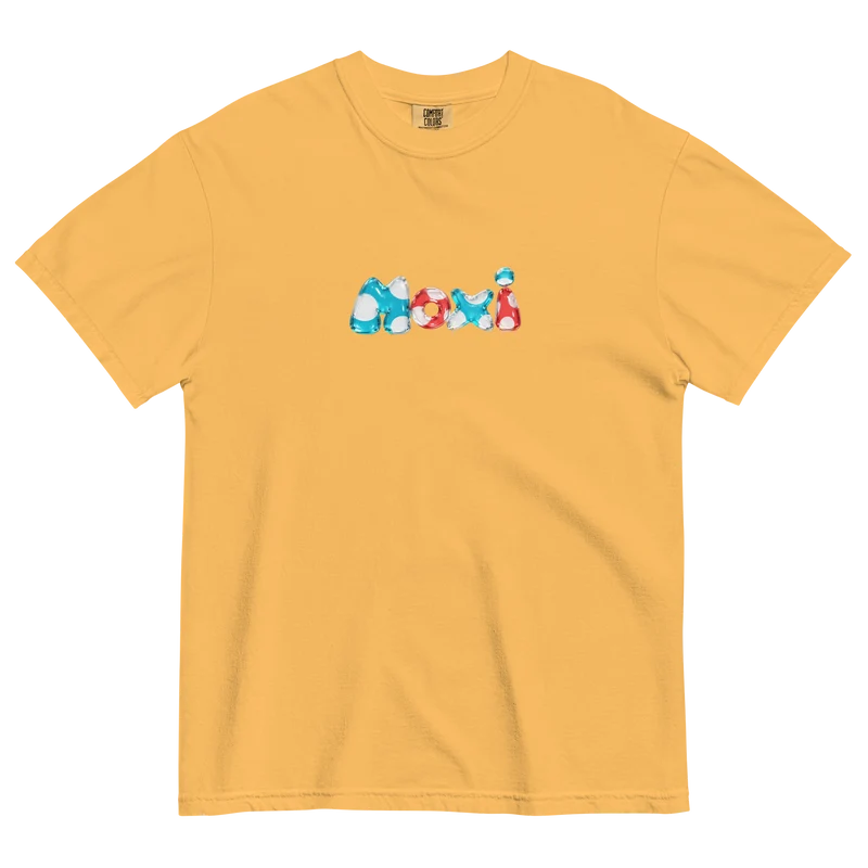 Glass Mushroom Moxi Unisex garment-dyed heavyweight t-shirt