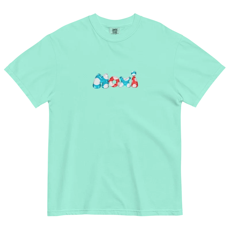 Glass Mushroom Moxi Unisex garment-dyed heavyweight t-shirt