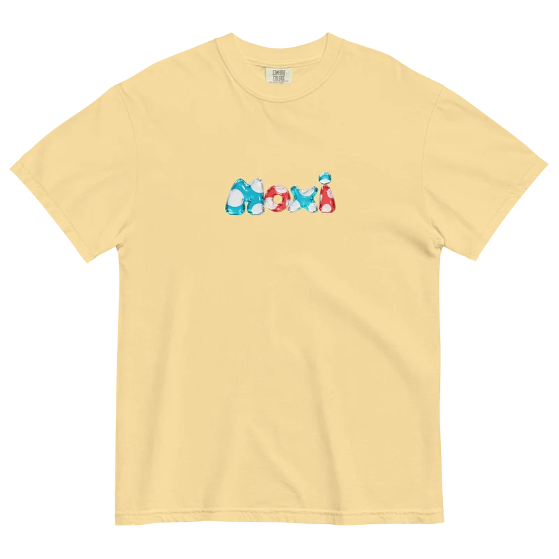 Glass Mushroom Moxi Unisex garment-dyed heavyweight t-shirt