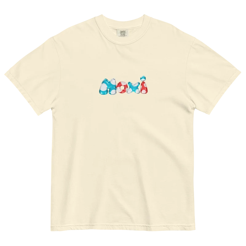 Glass Mushroom Moxi Unisex garment-dyed heavyweight t-shirt