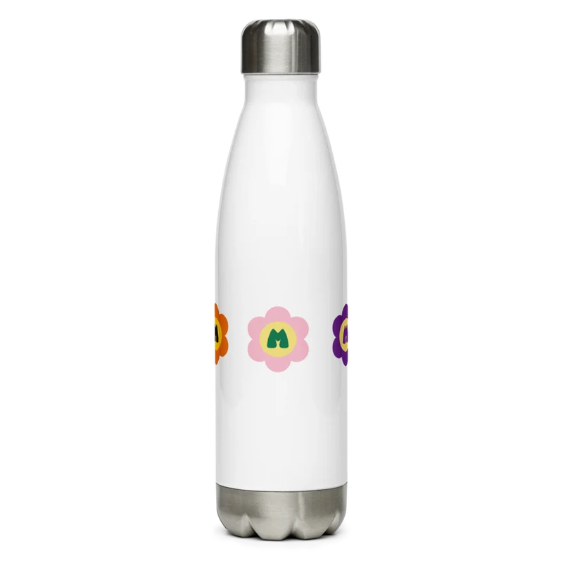 Bloom Water Bottle (Colorful Logo)