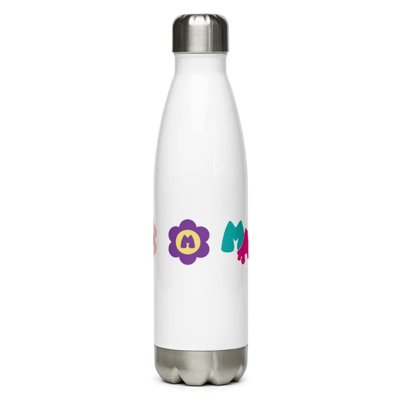 Bloom Water Bottle (Colorful Logo)
