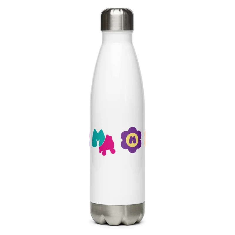 Bloom Water Bottle (Colorful Logo)