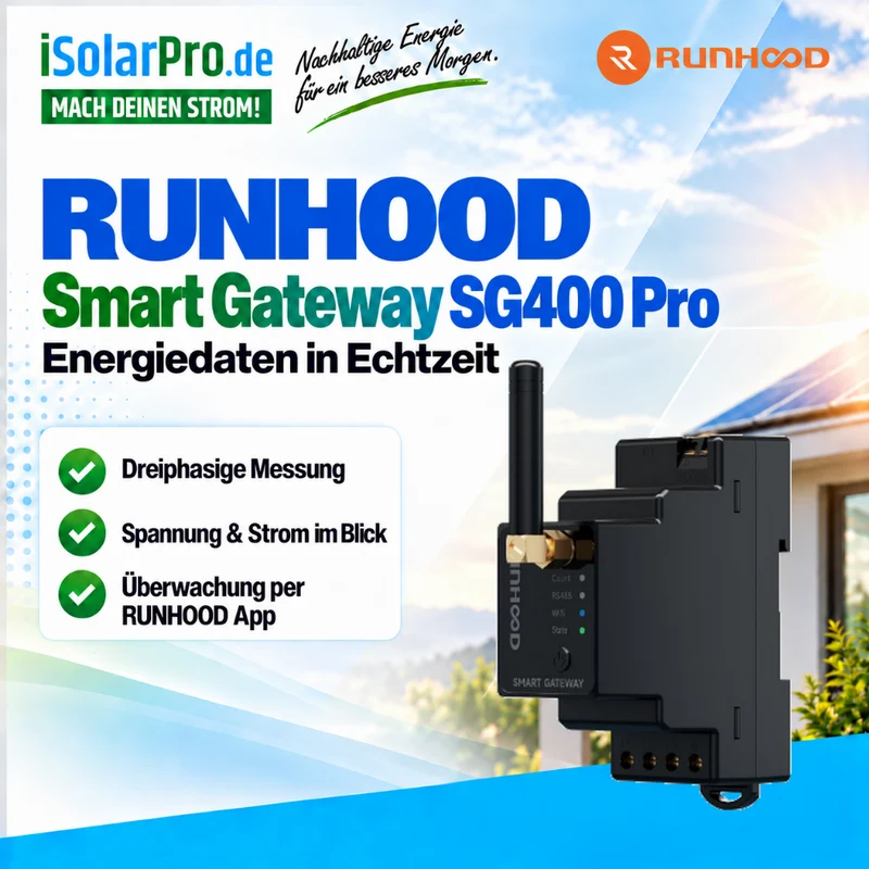 RUNHOOD Smart Gateway SG400 Pro Dreiphasig
