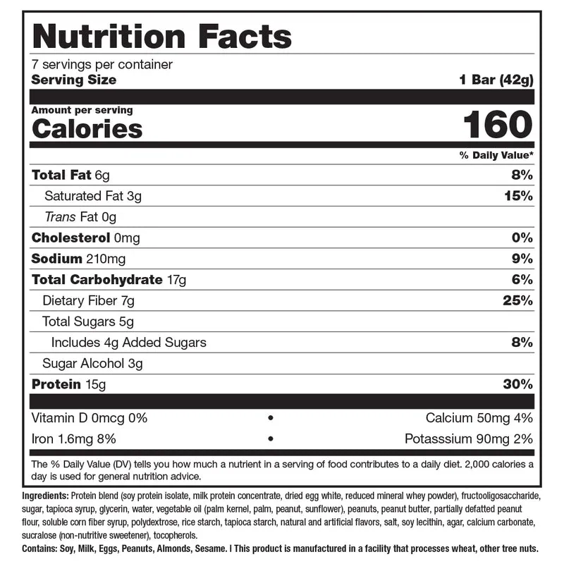 Roller Protein Bars (7CT)