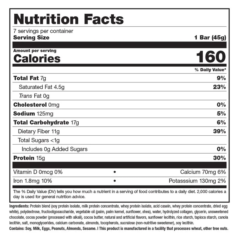 Roller Protein Bars (7CT)