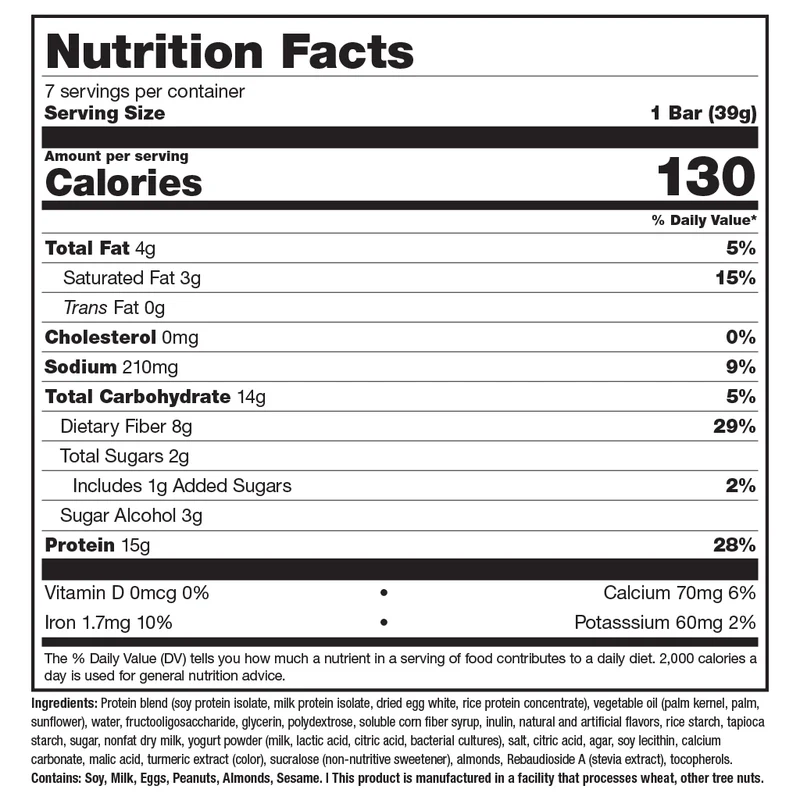 Roller Protein Bars (7CT)