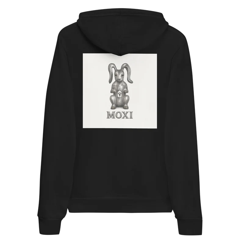 Moxi Mushroom Rabbit Unisex hoodie