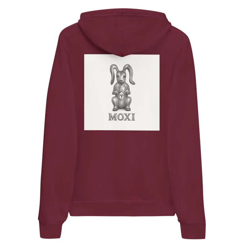 Moxi Mushroom Rabbit Unisex hoodie