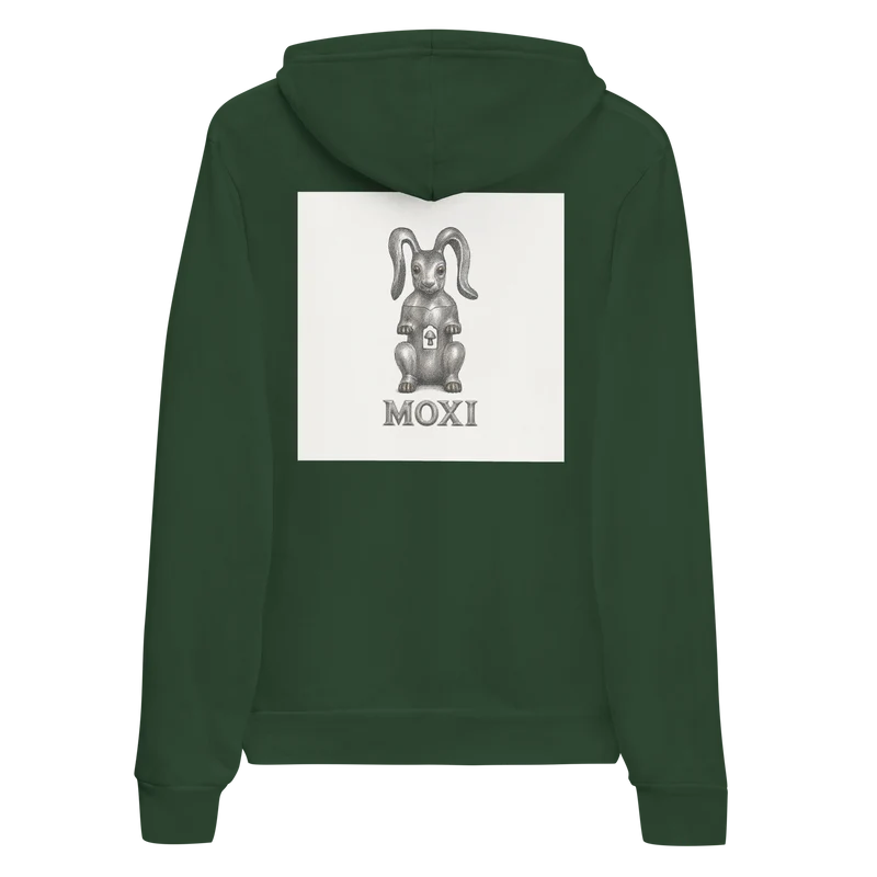 Moxi Mushroom Rabbit Unisex hoodie