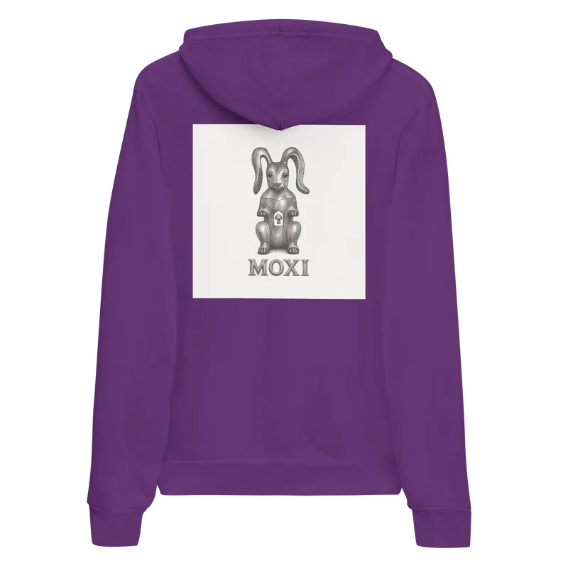 Moxi Mushroom Rabbit Unisex hoodie
