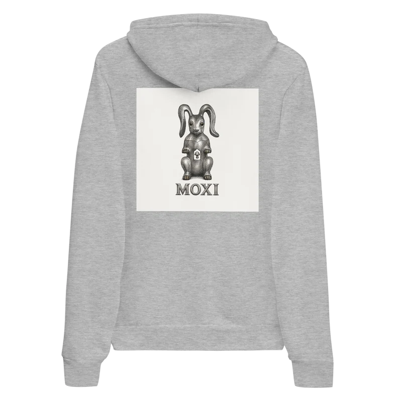 Moxi Mushroom Rabbit Unisex hoodie