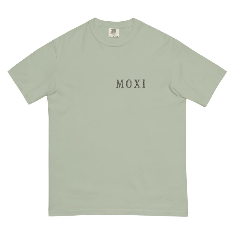 Moxi Sketchy Mushroom Unisex garment-dyed heavyweight t-shirt