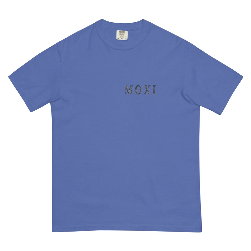Moxi Sketchy Mushroom Unisex garment-dyed heavyweight t-shirt