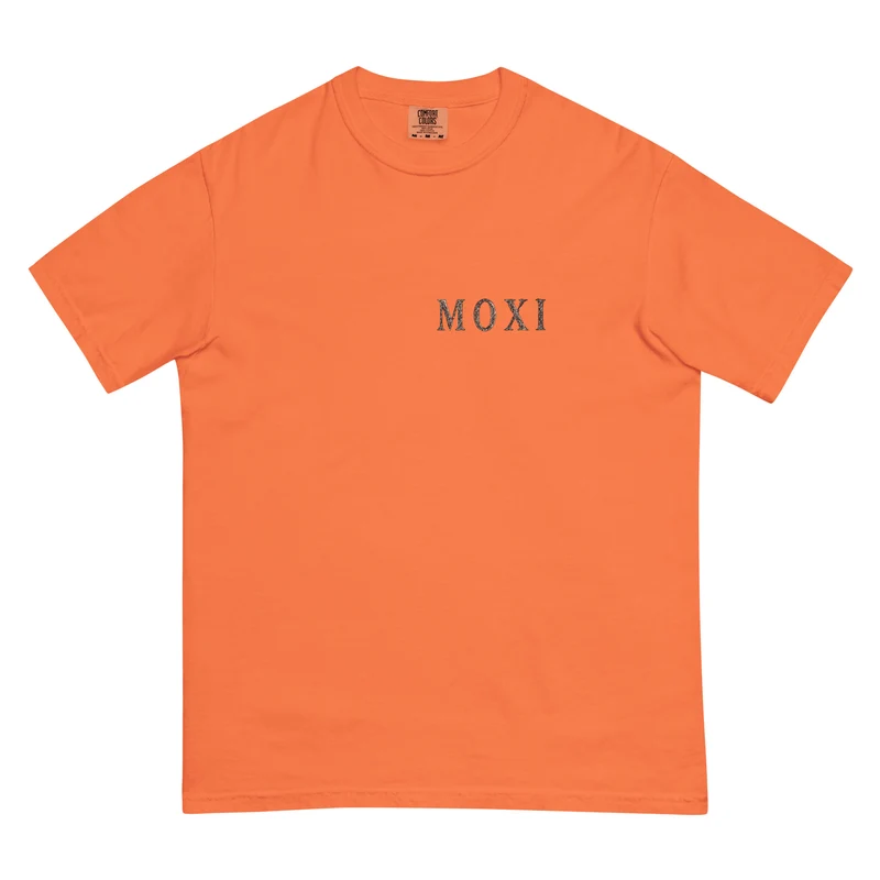 Moxi Sketchy Mushroom Unisex garment-dyed heavyweight t-shirt