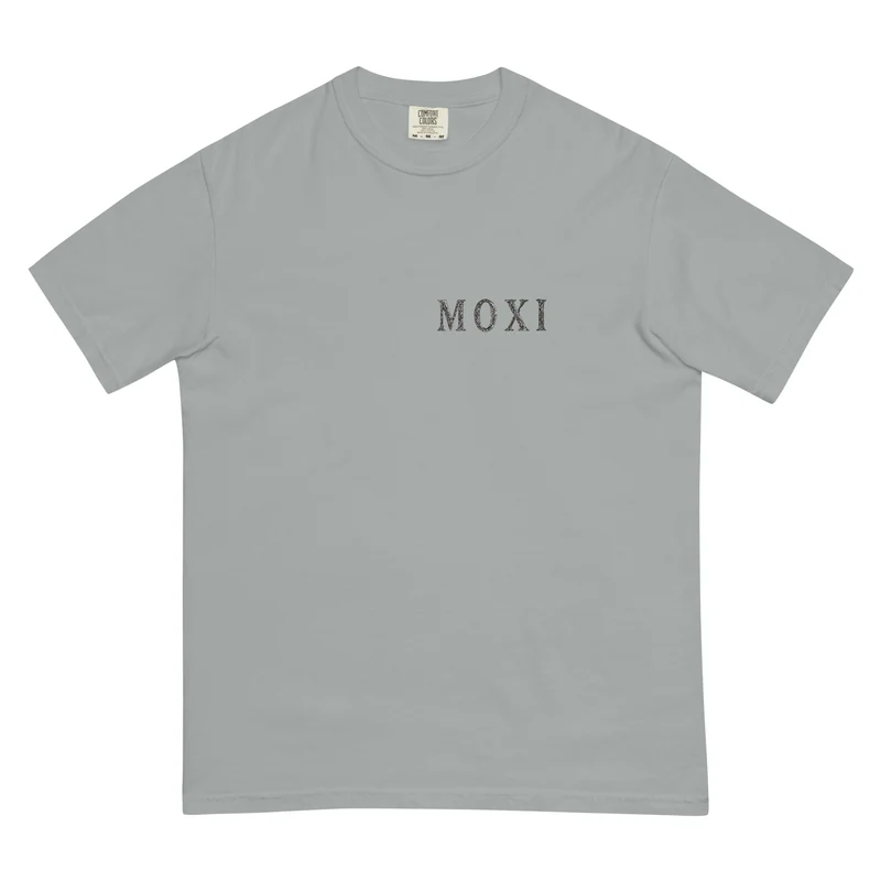 Moxi Sketchy Mushroom Unisex garment-dyed heavyweight t-shirt