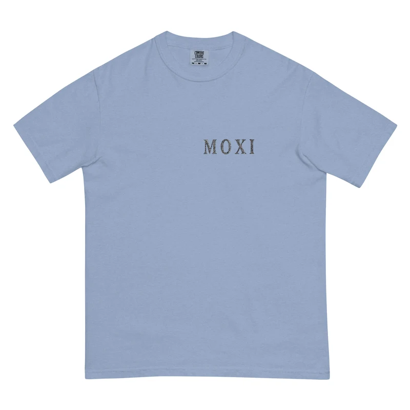 Moxi Sketchy Mushroom Unisex garment-dyed heavyweight t-shirt