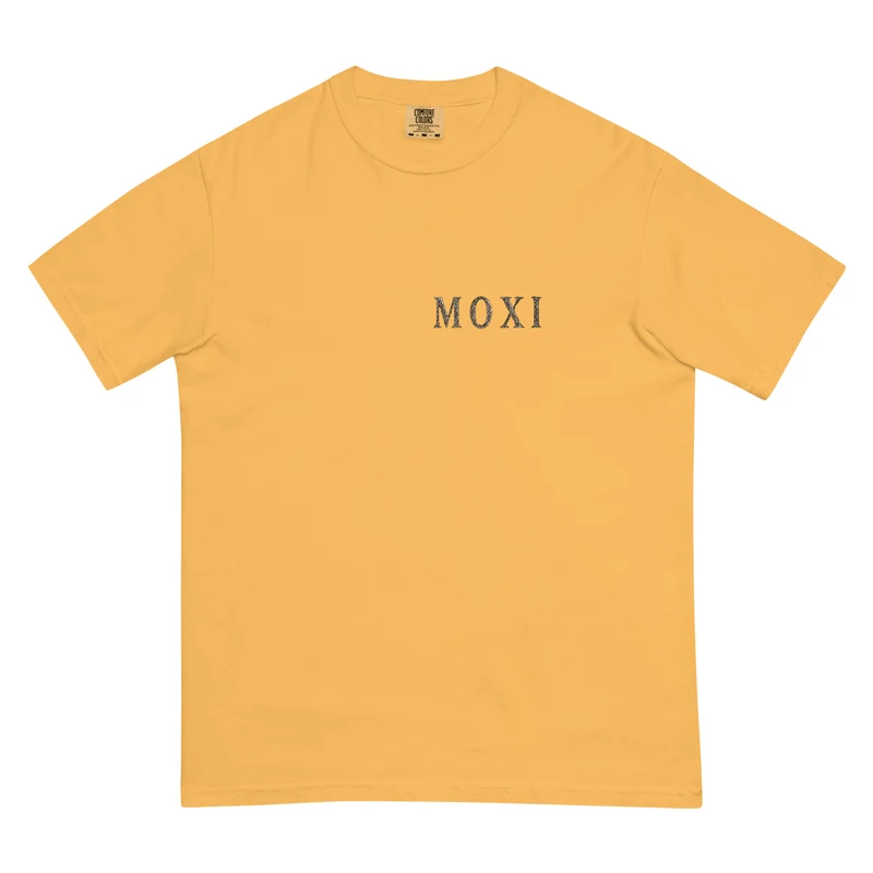 Moxi Sketchy Mushroom Unisex garment-dyed heavyweight t-shirt