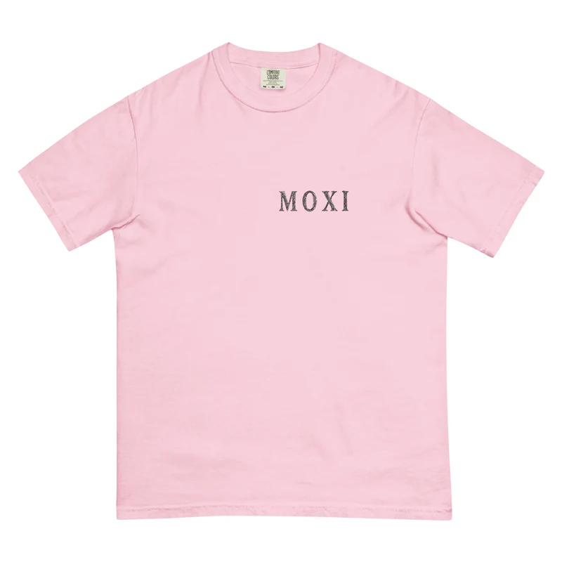 Moxi Sketchy Mushroom Unisex garment-dyed heavyweight t-shirt