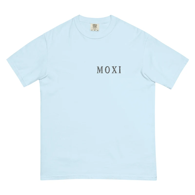 Moxi Sketchy Mushroom Unisex garment-dyed heavyweight t-shirt