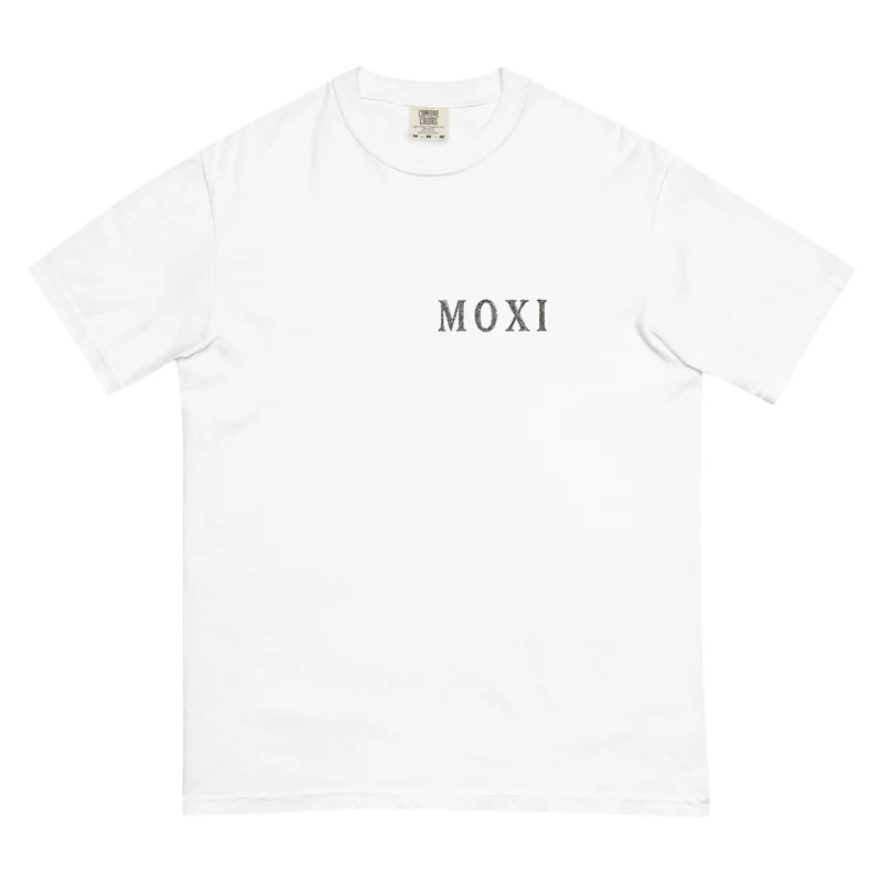 Moxi Sketchy Mushroom Unisex garment-dyed heavyweight t-shirt