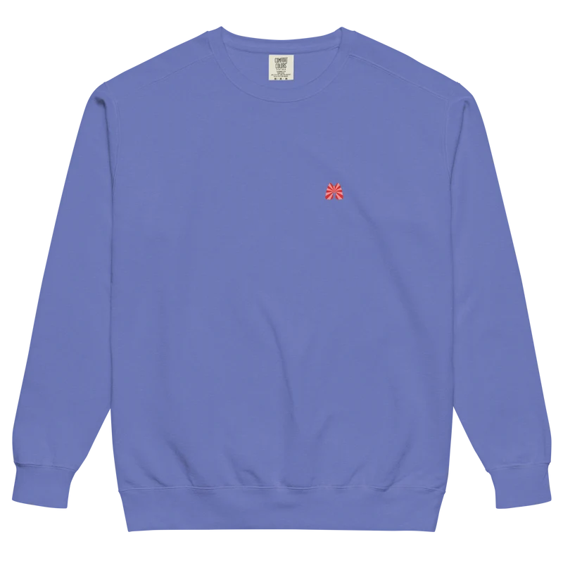 Moxi Sunburst Unisex garment-dyed sweatshirt