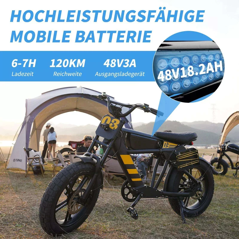 Mangosteen FT03 E-Bike 250W 25km/h – For Sale in Switzerland