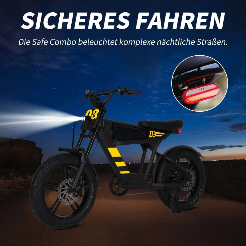Mangosteen FT03 E-Bike 250W 25km/h – For Sale in Switzerland