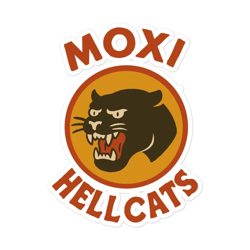 Moxi Hellcats Sticker