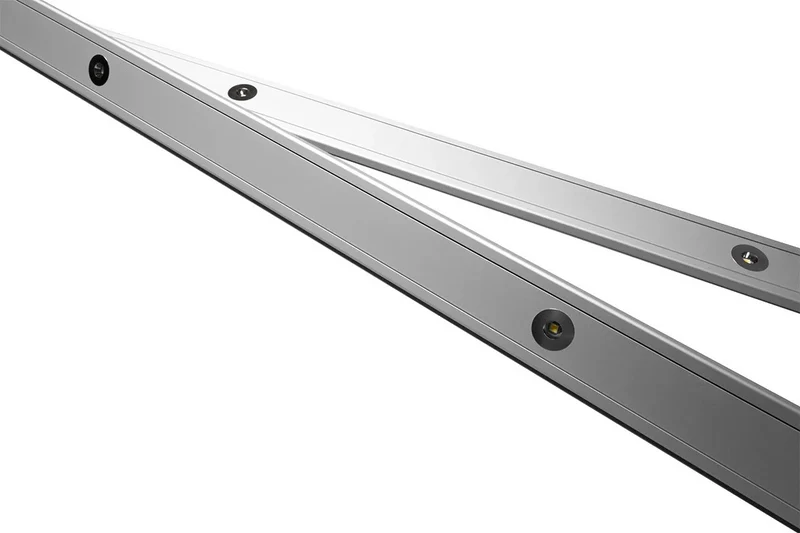 GREENPORT TRACY® LED Lichtleisten für Carport mit 1 Stellplatz – IP67 Aluminium LED-Spots