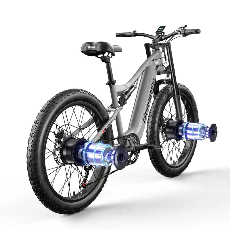 Shengmilo S600 Electric Bike 26" Dual Motor 2000W EU CE for Sale