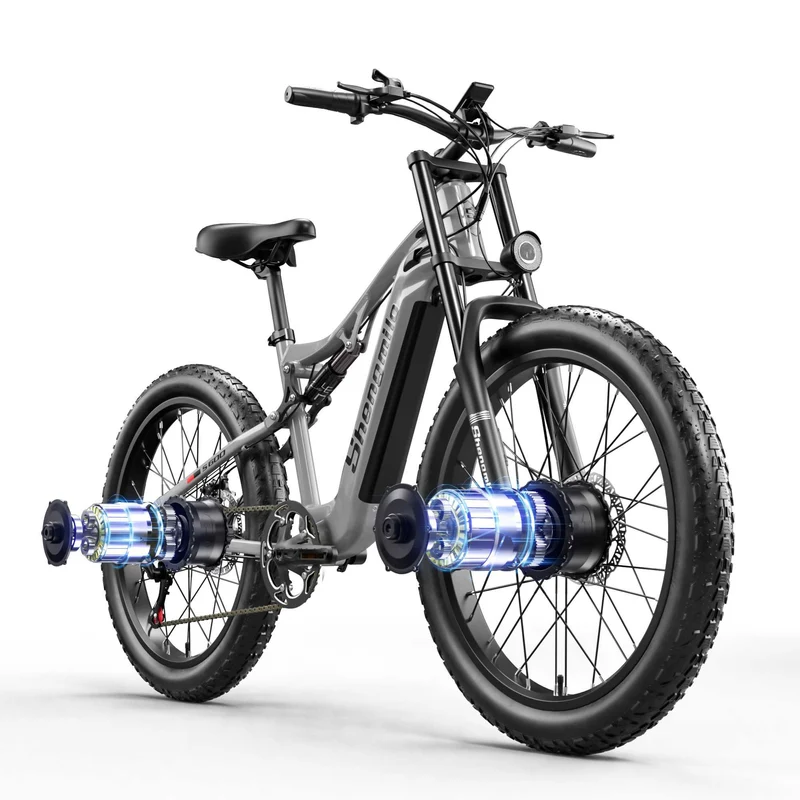 Shengmilo S600 Electric Bike 26" Dual Motor 2000W EU CE for Sale