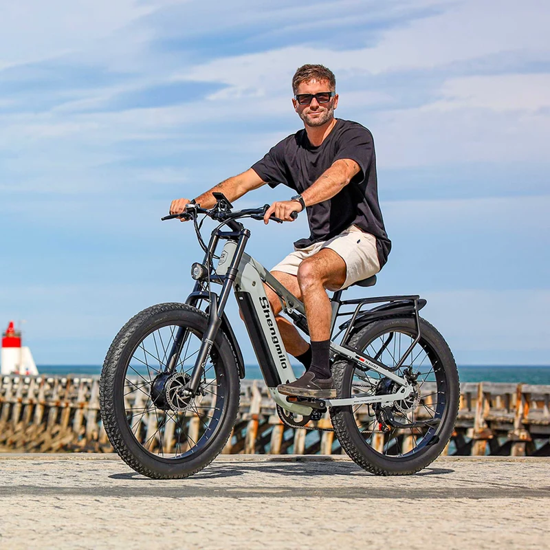 Shengmilo S600 Electric Bike 26" Dual Motor 2000W EU CE for Sale
