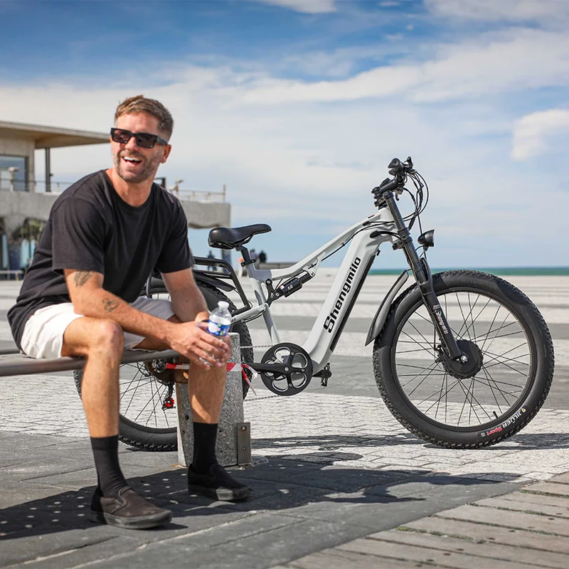 Shengmilo S600 Electric Bike 26" Dual Motor 2000W EU CE for Sale