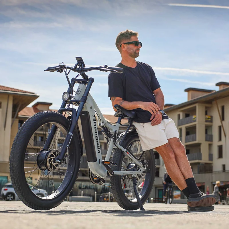 Shengmilo S600 Electric Bike 26" Dual Motor 2000W EU CE for Sale