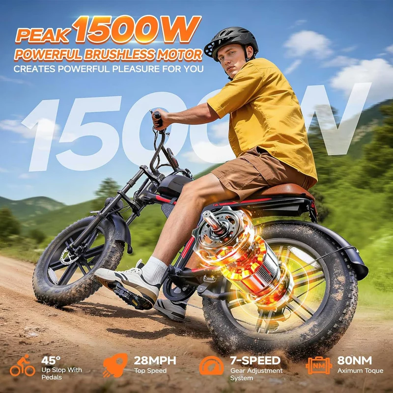 Electric Bike Canada 28MPH 90 Mile Long Range for Sale